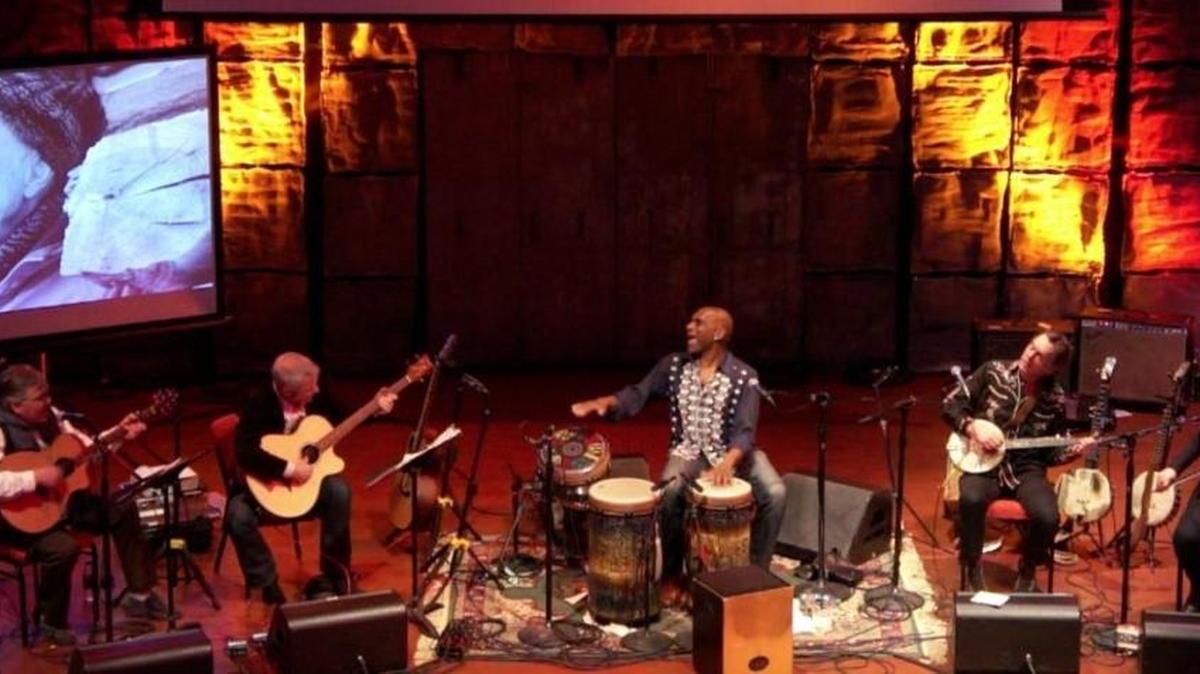 Jeff Haynes will perform his tribute “Pete Seeger: The Storm King,” May 13 at the ArtsCenter in Carrboro.