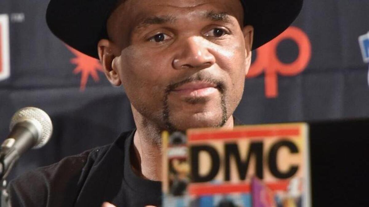 Darryl “D.M.C.” Matthews McDaniels during the ‘I’m DMC I Can Draw!’ at 2014 Comic Con on October 10, 2014 in New York City.