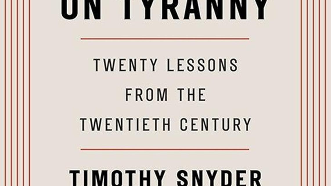 Yale professor discusses best-selling book ‘On Tyranny'