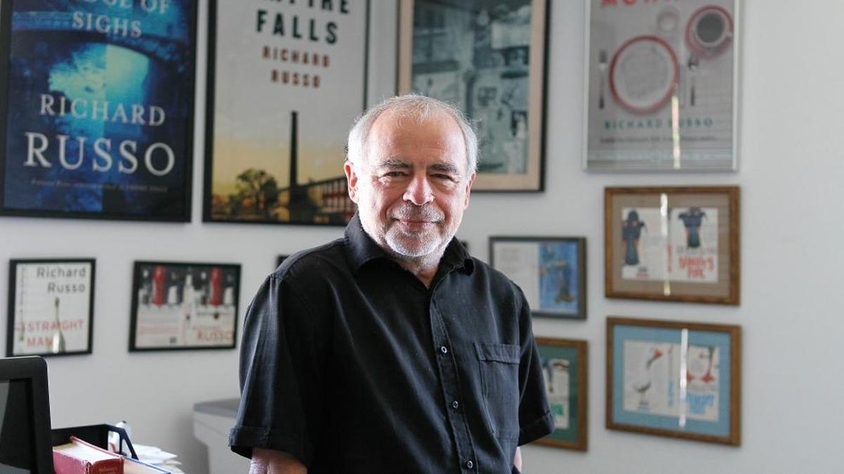 Pulitzer-winning novelist Richard Russo will be in Durham Monday to read from and talk about “Trajectory,” his latest short story collection.