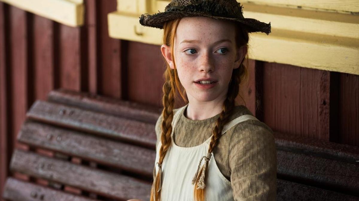 Amybeth McNulty in the Netflix series, "Anne with an E."