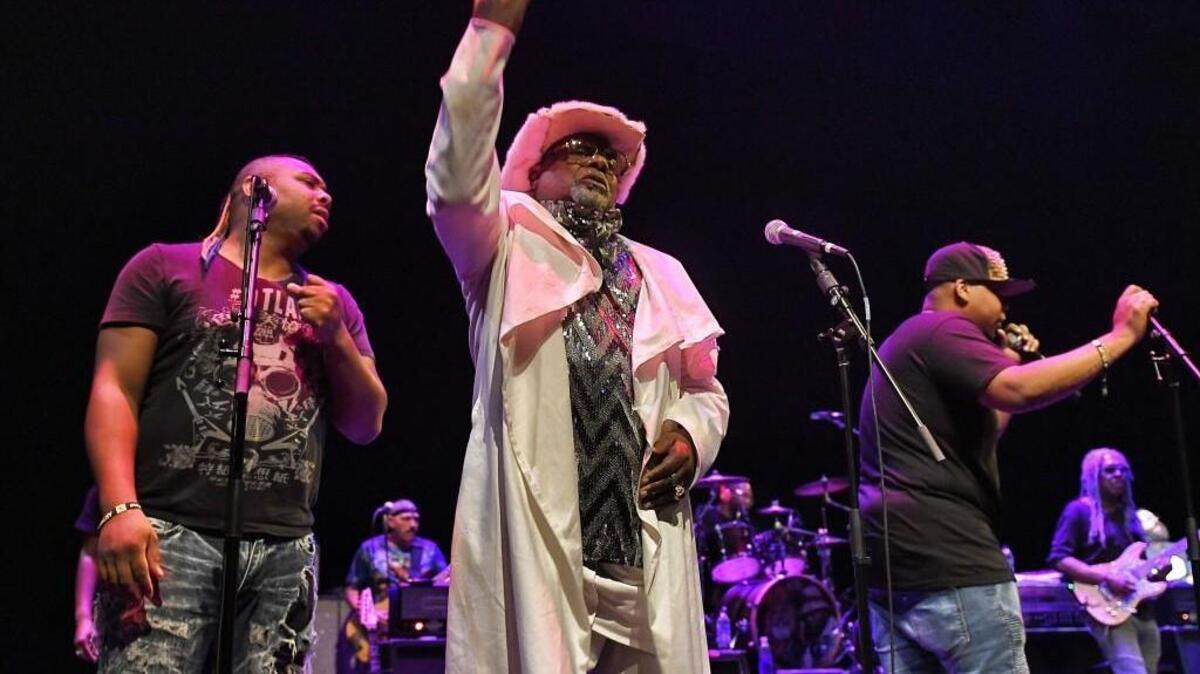 George Clinton performs April 27, 2017, as part of Durham, NC’s The Art of Cool festival.