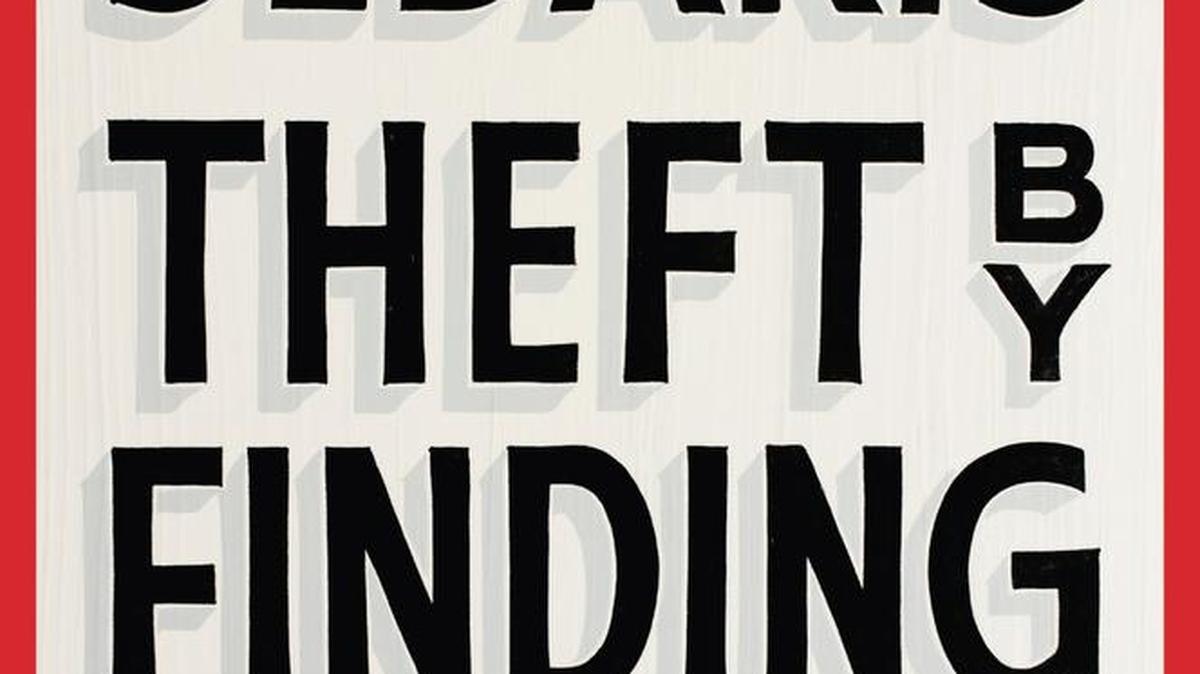 This cover image released by Little, Brown and Company shows "Theft by Finding: Diaries (1977-2002)," by David Sedaris.