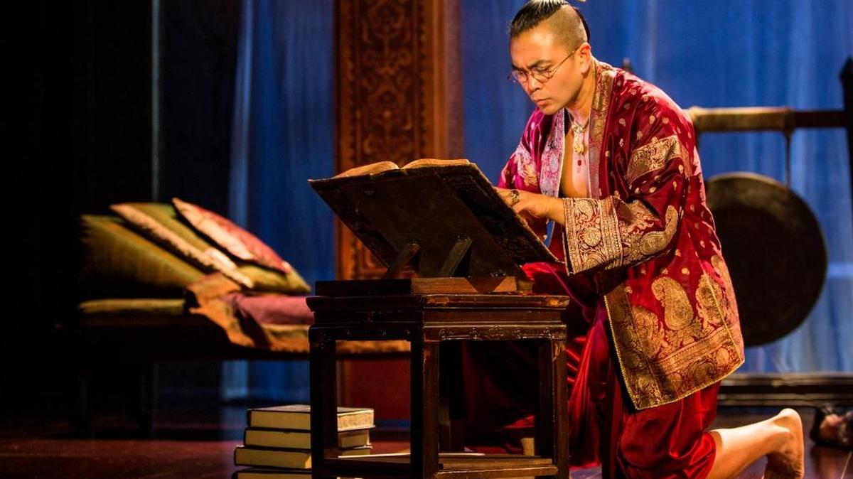 Jose Llana as the King in Rodgers & Hammerstein’s “The King and I.”