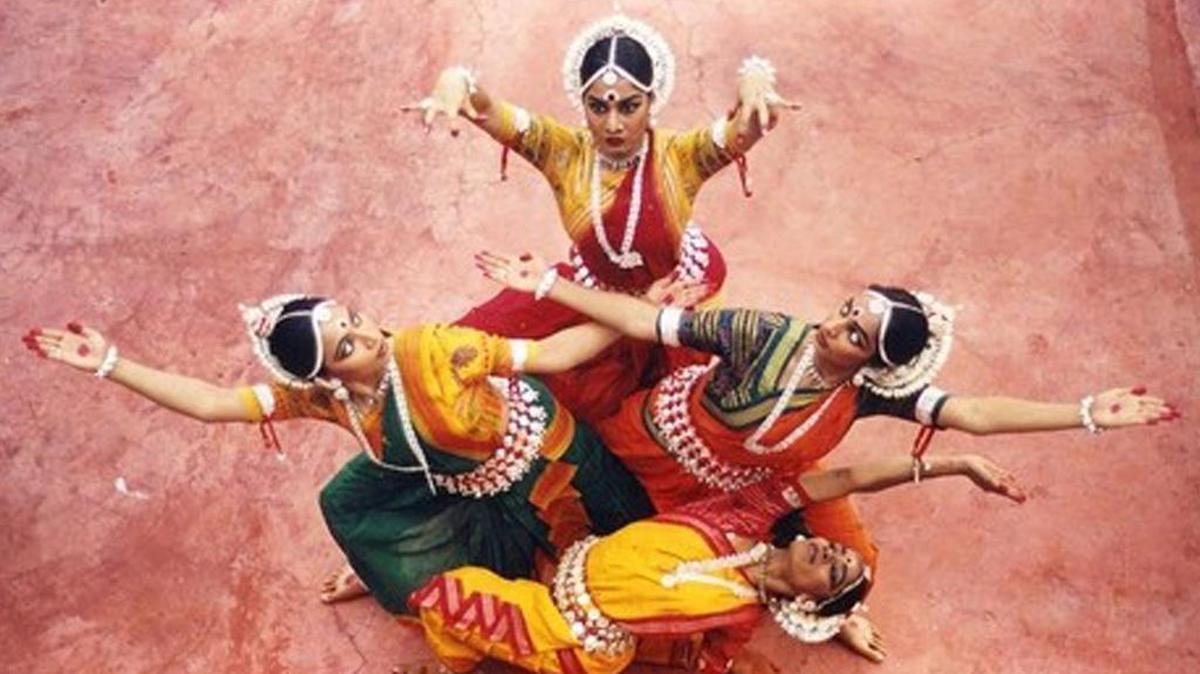 The Nrityagram Dance Ensemble, along with the Chitrasena Dance Company, will perform “Samhara” on Saturday and Sunday at Reynolds Industries Theater.