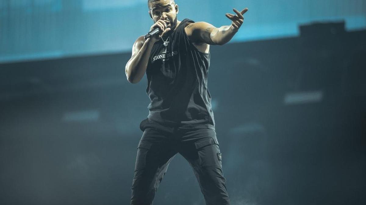 The Canadian singer, songwriter and rapper Aubrey Drake Graham, better known by his stage name Drake, performs at Royal Arena on March 7, 2017, in Copenhagen, Denmark.