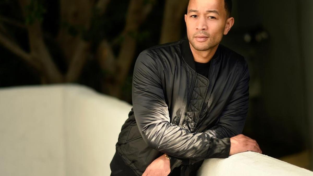 In this Nov. 21, 2016 file photo, singer-songwriter John Legend poses for a portrait at the Sunset Marquis Hotel in West Hollywood, Calif. Legend will executive produce and lend his voice to the title character of the upcoming Baobab Studios series “Rainbow Crow.”