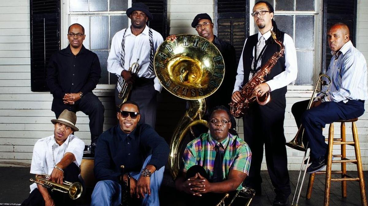 Rebirth Brass Band will perform Aug. 4 in a free concert series in Durham Central Park.