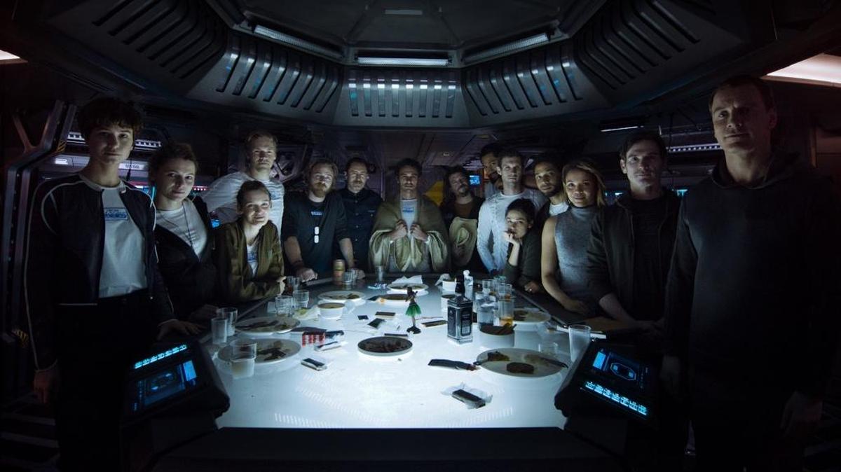 A scene from the film, "Alien: Covenant."