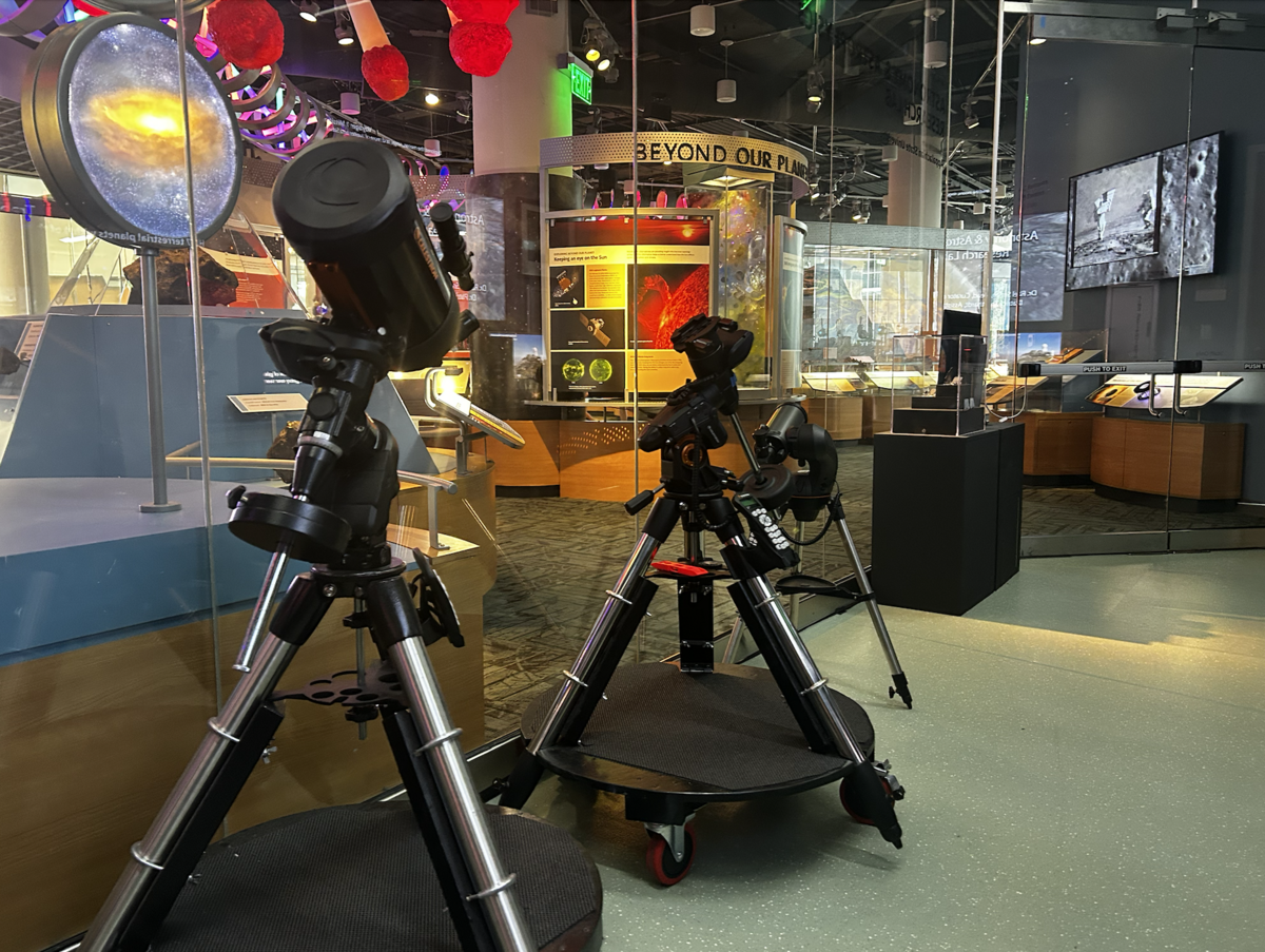 The astronomy and astrophysics lab at the Museum of Natural Sciences.