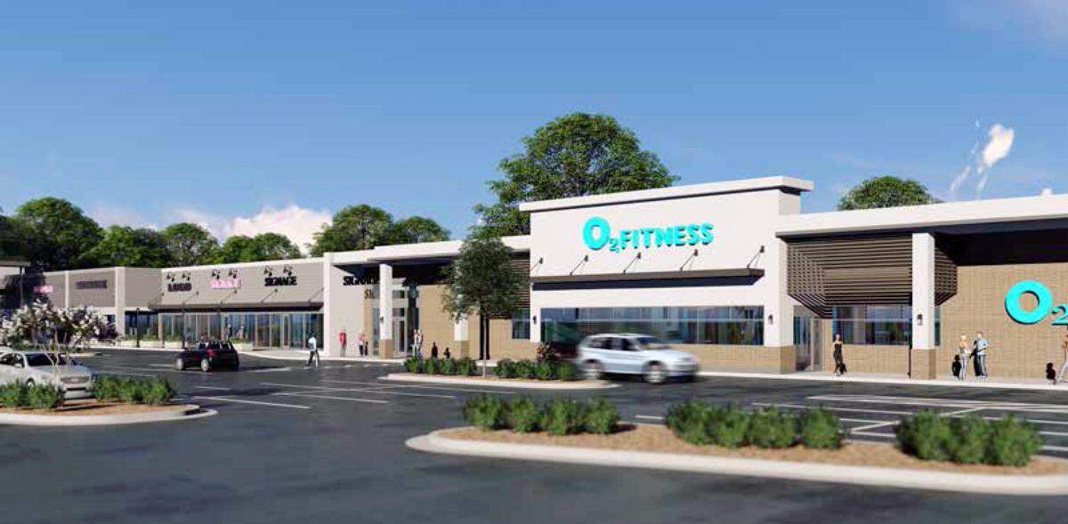 The Elliott Square shopping center is undergoing a renovation and adding new tenants, Ram Realty officials said. They don’t expect the town’s commercial requirement to affect a future redevelopment of the site, they said.