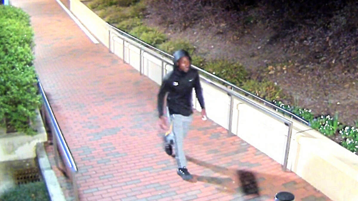 UNC police are seeking to identify the man in this photo that was taken March 9, 2018, near the Dean E. Smtih Center.