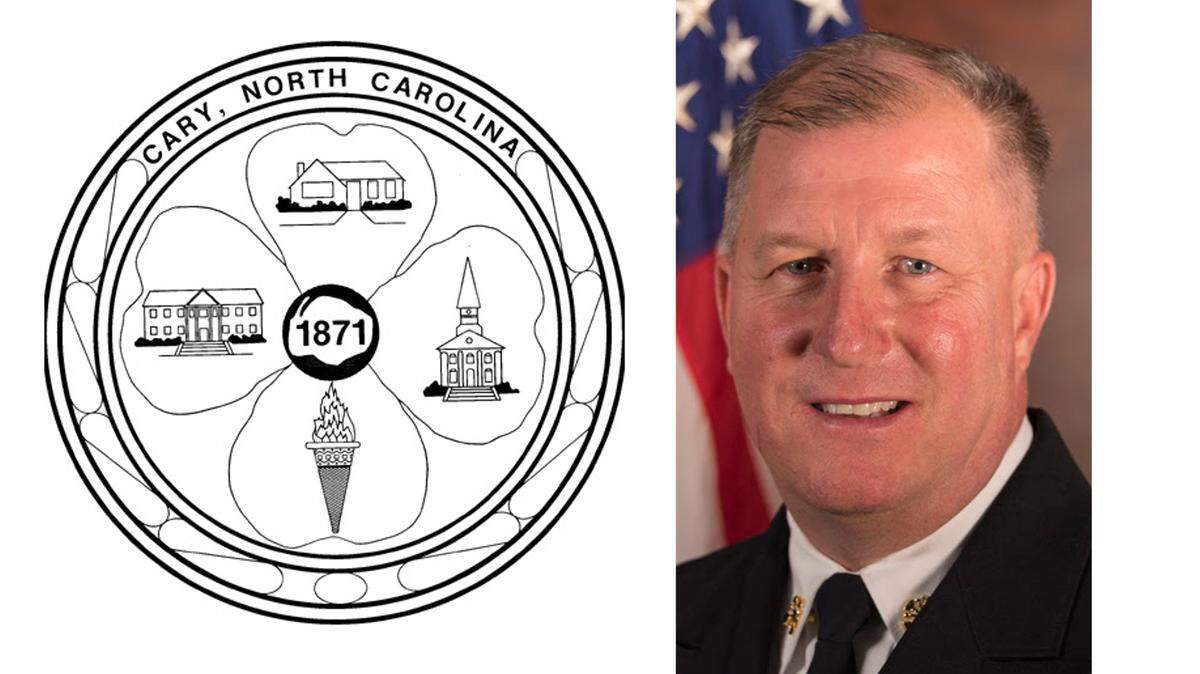 Mike Cooper was recently promoted to Cary Fire Chief.