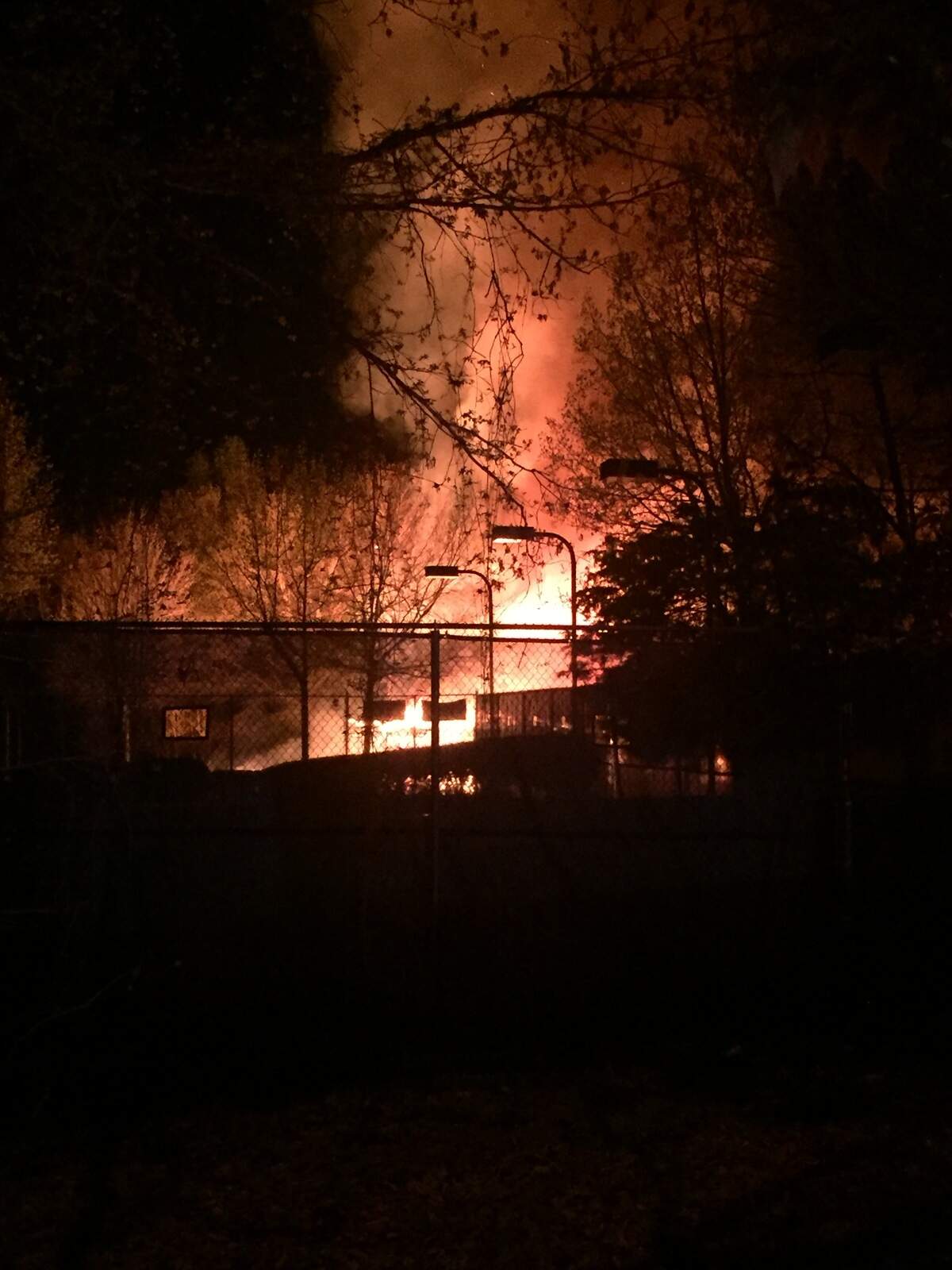 One person has been arrested in this fire at Treyburn Country Club.