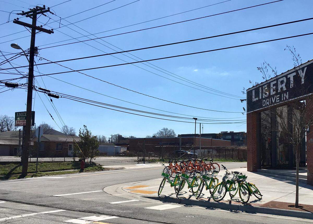 Developer Paul Smith recently acquired an old used-car lot at 614 Rigsbee Ave. for $2.5 million, according to county records