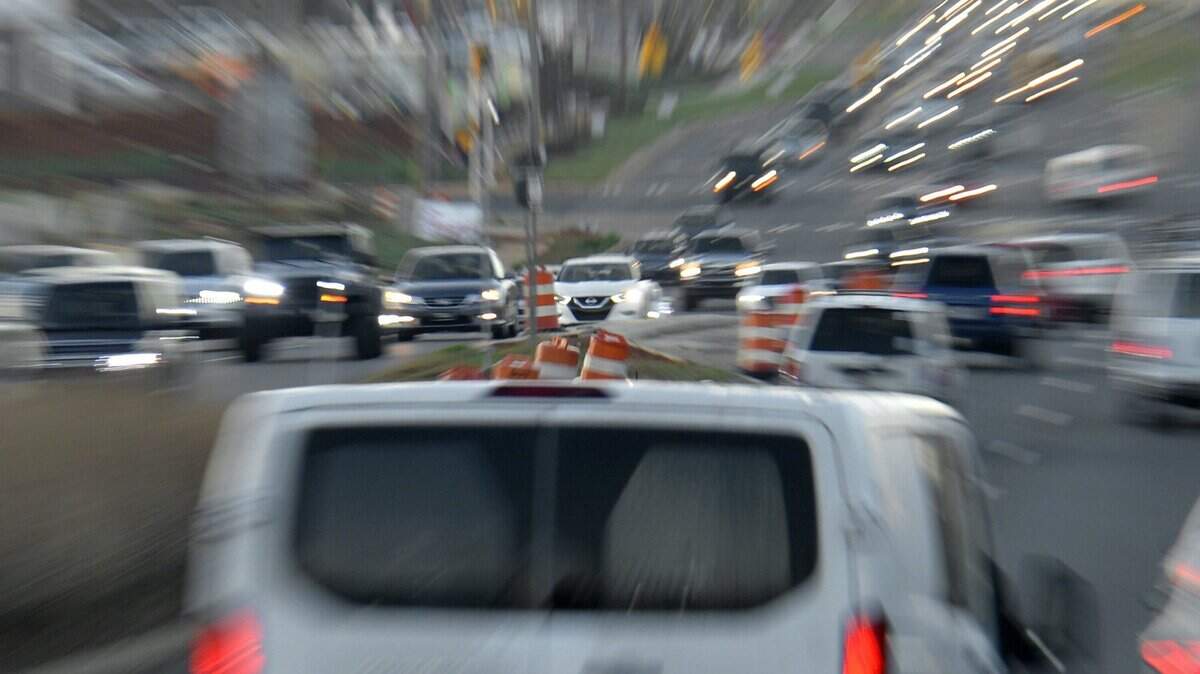 The percentage of traffic deaths that happen during rush hour in Winston-Salem is 40% higher than the national average, the study says.