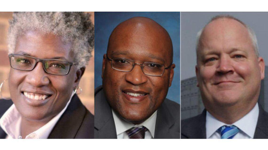 Satana DeBerry, incumbent Roger Echols and Daniel Meier are running for Durham County district attorney.