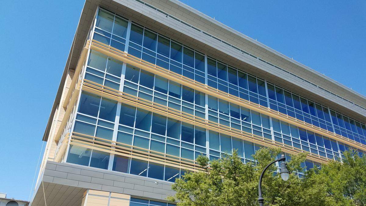 Durham County plans to include an environmental justice chapter in its upcoming county health assessment. This photo shows Durham County’s Administration Building.