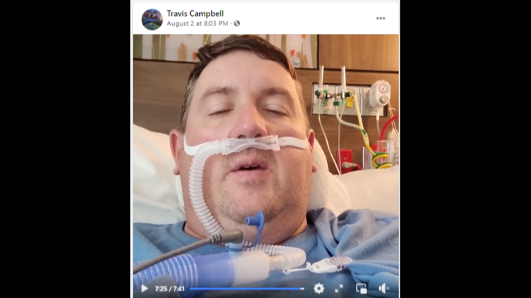 ‘I could have prevented this,’ Virginia man says in videos showing his COVID decline