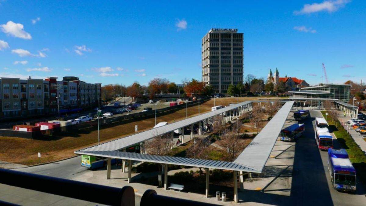 The Jackson/Pettigrew Street affordable housing mixed use project will be built downtown next to the Durham Station.
