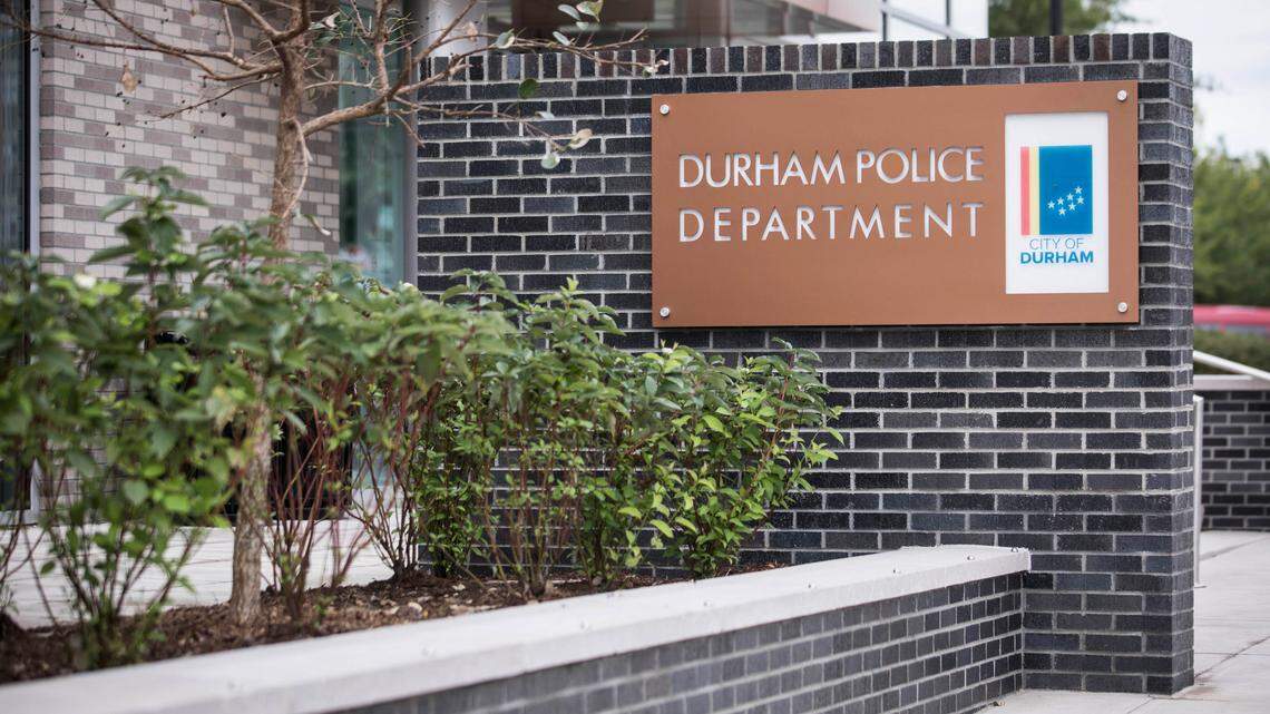 The Durham Police Department headquarters is located on East Main Street in downtown Durham.