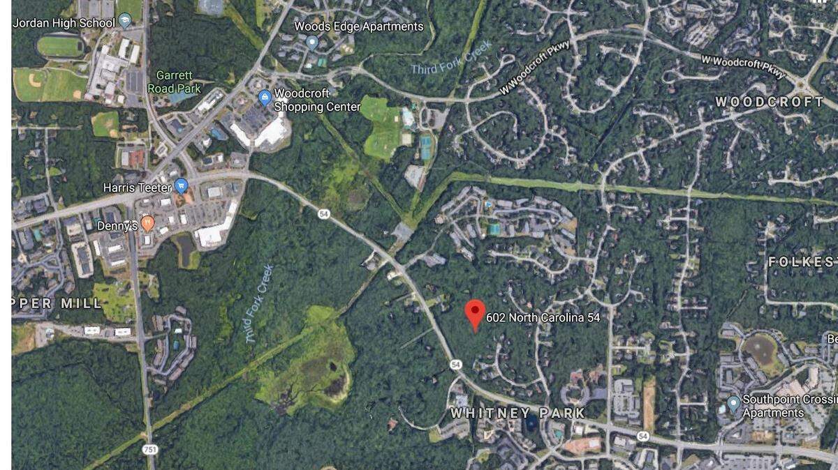 Twenty-five new townhouses will be built off of N.C. 54 near the Woodcroft Shopping Center, Jordan High School and I-40 in South Durham.