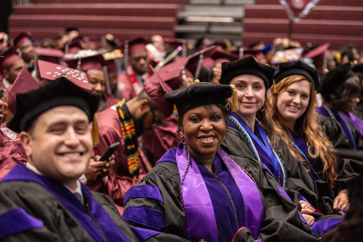 In addition to the bachelor’s degrees, 13 graduates of the NCCU School of Law received their juris doctor degrees.