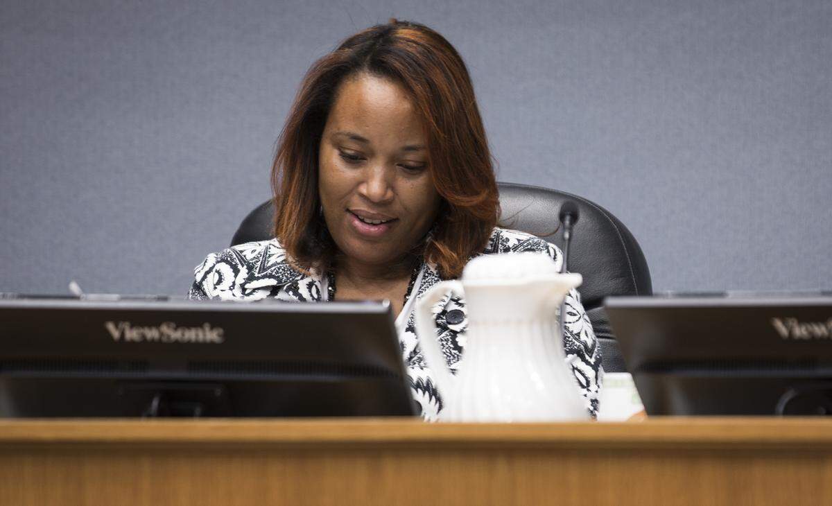 Durham City Council member DeDreana Freeman in 2018