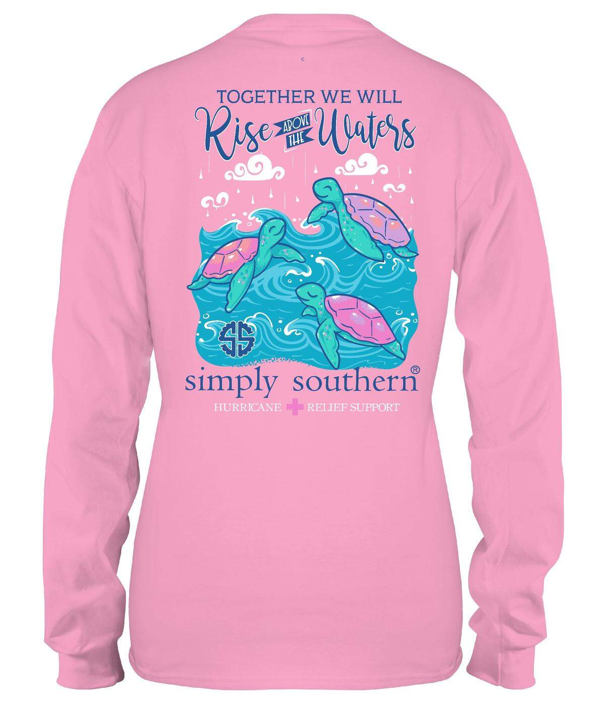 Simply Southern, the Greensboro clothing company, has raised $55,000 so far from sales of its hurricane relief T-shirt.