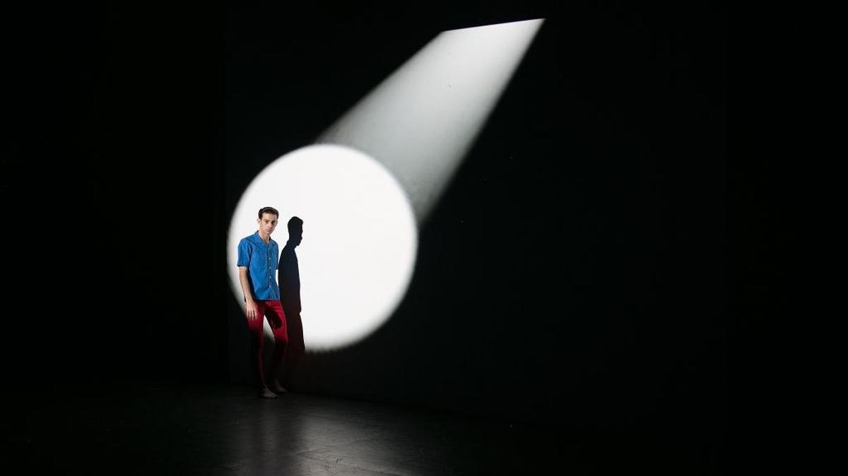 Choreographer/theater artist Mark Dendy will present his latest dance-theatre piece, “Elvis Everywhere,” at the American Dance Festival that commissioned the piece. (Dancer in photo: London Brison)