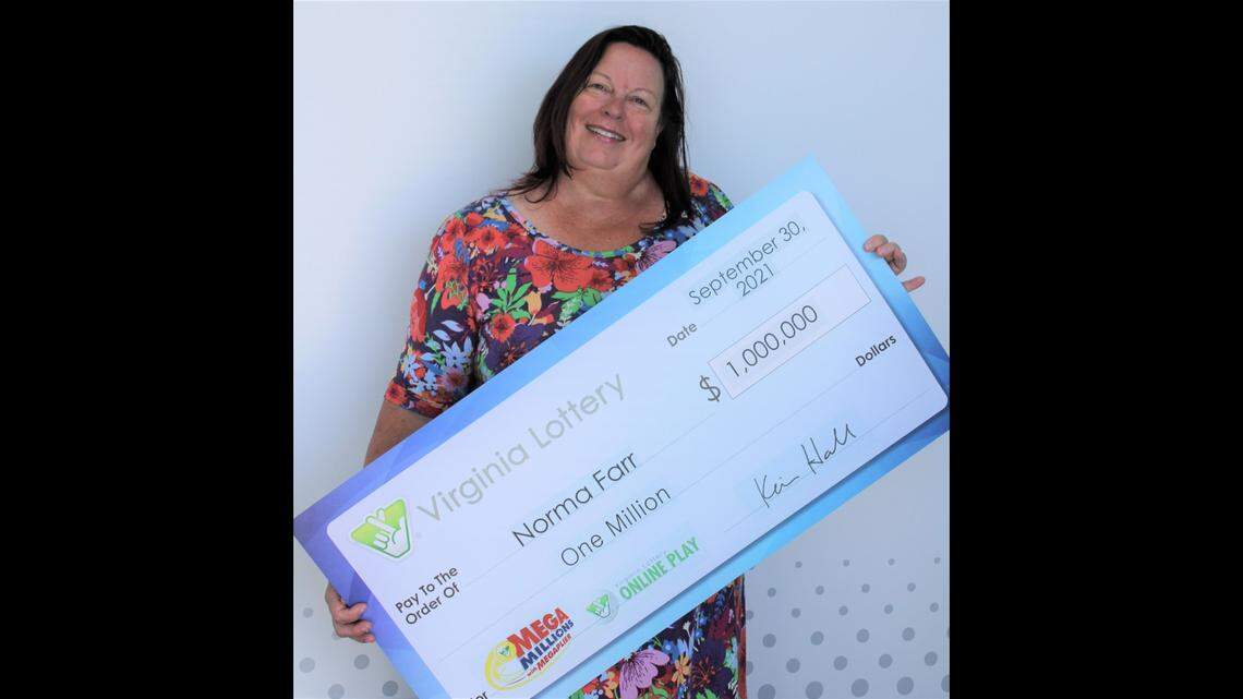 A rocket scientist with NASA won $1 million in the Virginia Lottery’s Mega Millions game. Norma Farr is lab leader at the NASA Langley Research Center.