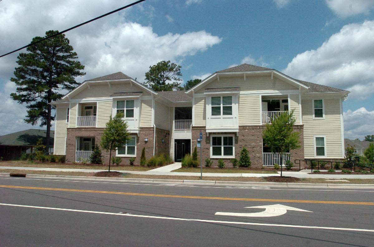 Greenfield Place, an affordable housing community in Chapel Hill, was dedicated on Saturday.