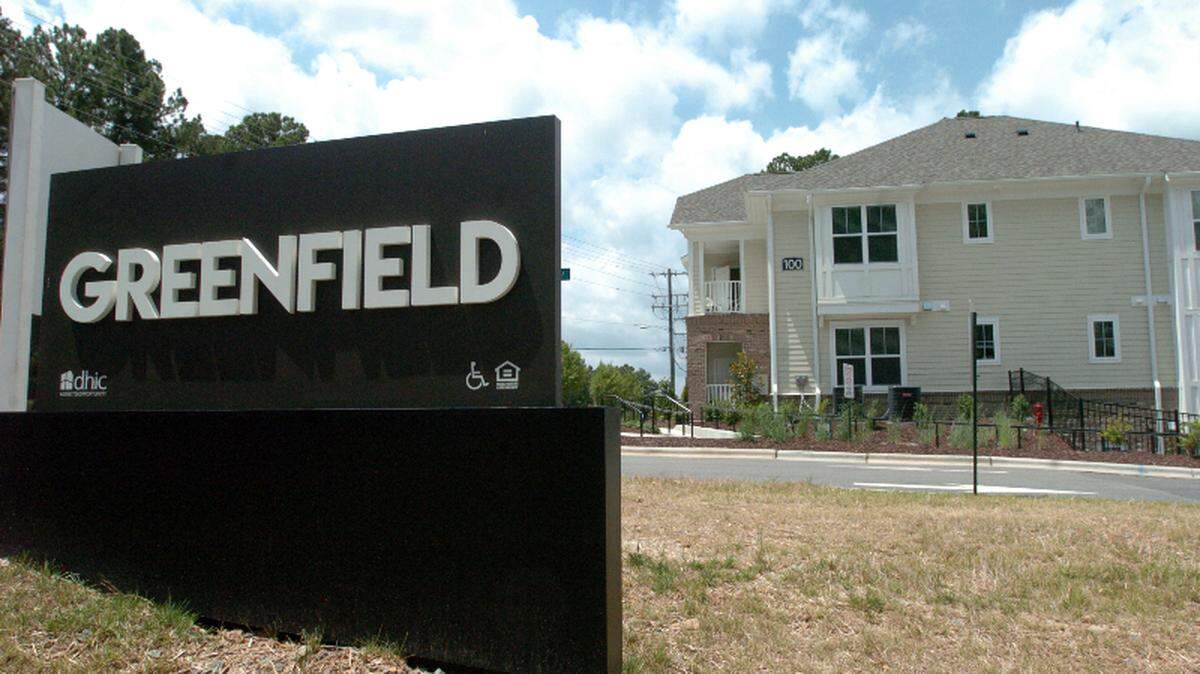 Greenfield Place, an affordable housing community in Chapel Hill, was dedicated on Saturday.