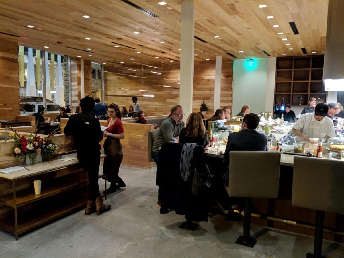 Jack Tar and the Colonel’s Daughter in downtown Durham is built around the diner of old, but has a modern menu and style.