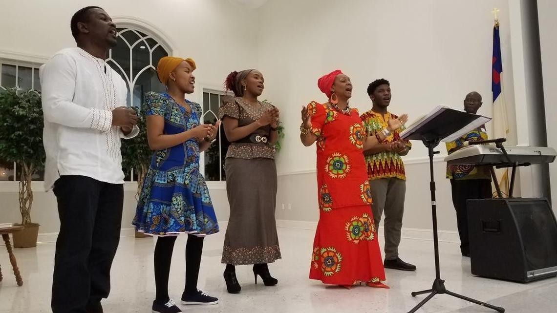 The Praise Team of Shepherd's House United Methodist Church, a congregation with many immigrants from Zimbabwe, performed at DCIA's annual meeting earlier this year.
