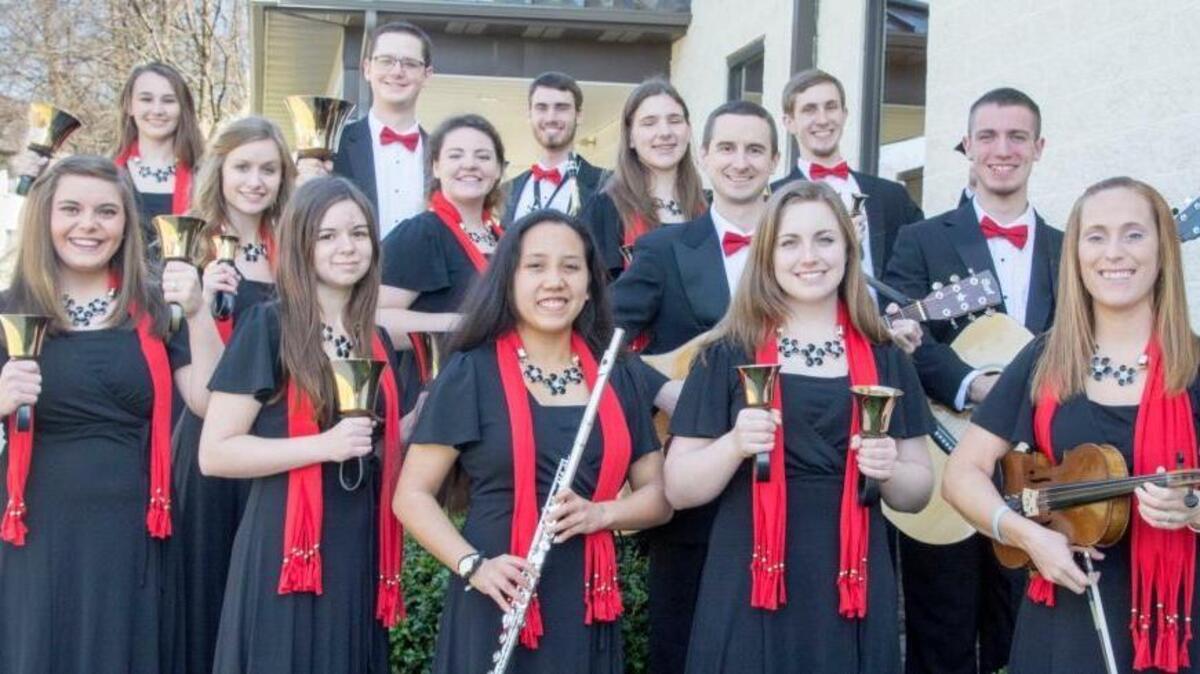Jubilate English Handbell Choir from Appalachian Bible College in Mount Hope, West Virginia, will perform at Grove Park Chapel.