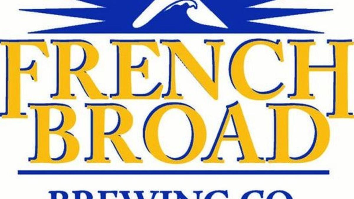 The logo of the French Broad Brewing Co., which was purchased on June 1 by a couple from Chapel Hill.