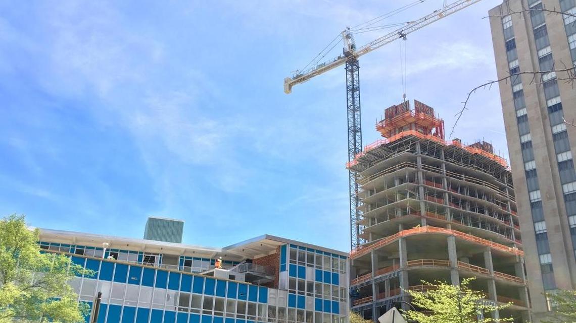 Downtown Durham is home to a cluster of technology startups.