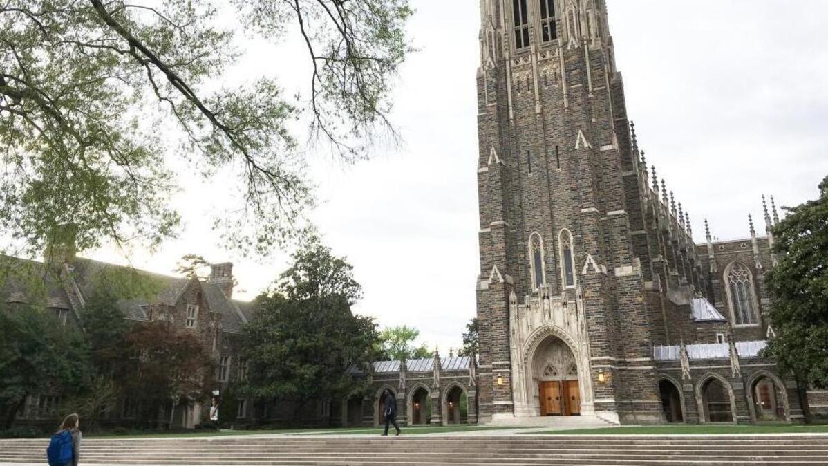 Duke University said that President Trump’s suspension of H-1B visas would hurt the school’s research efforts.