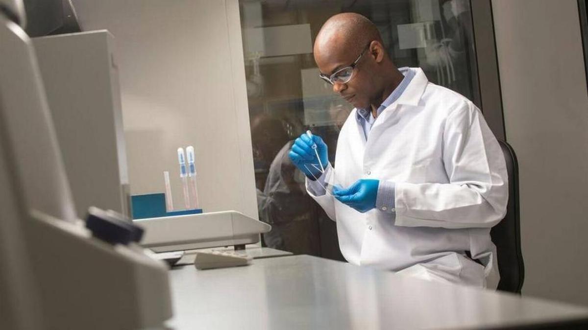 Corning Inc. manufactures material using glass and optical physics to produce material used in biochemistry and biology.