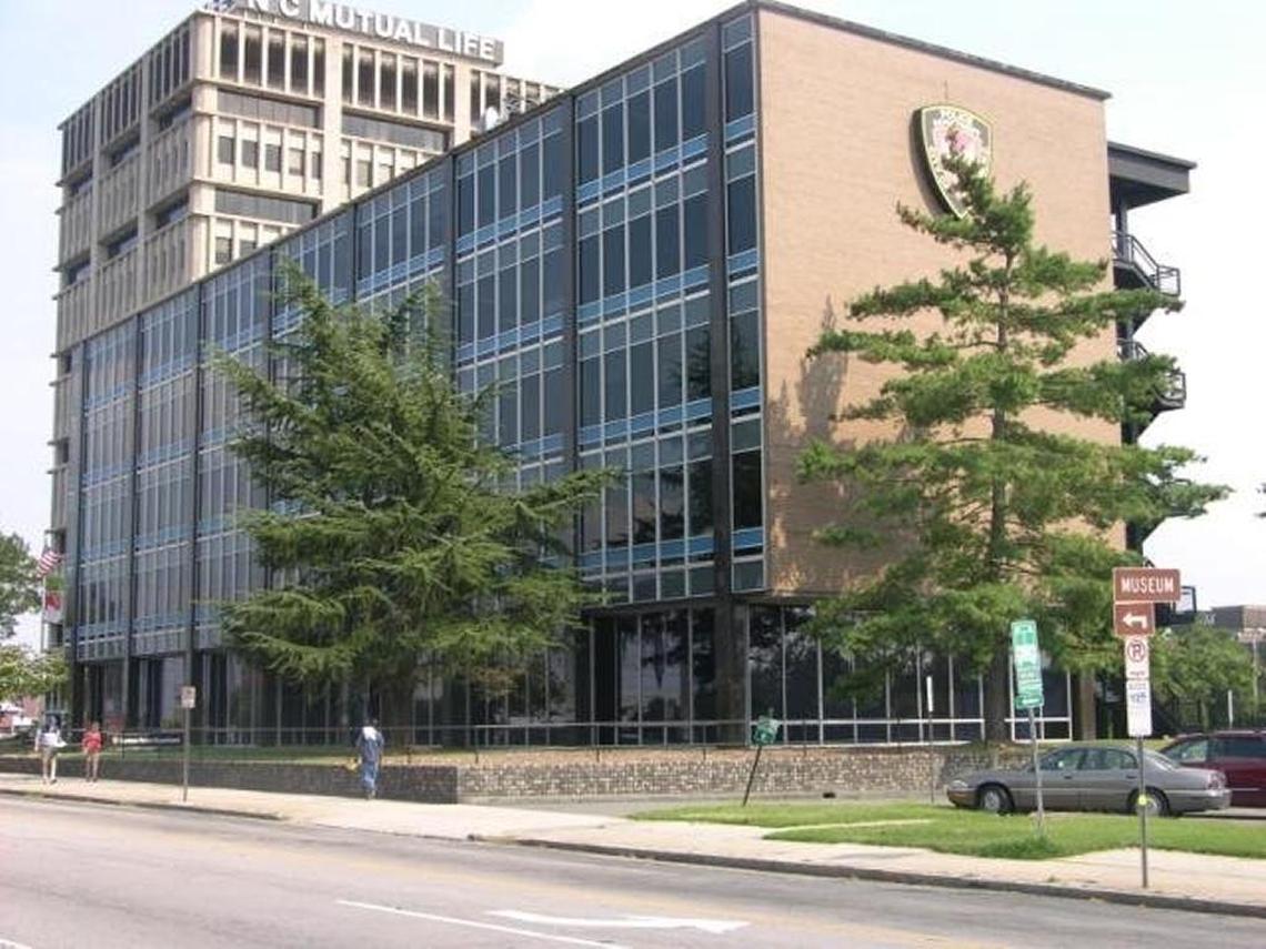 The former Durham Police Department headquarters sits on West Chapel Hill Street. The Durham City Council is deciding what to do with the property.