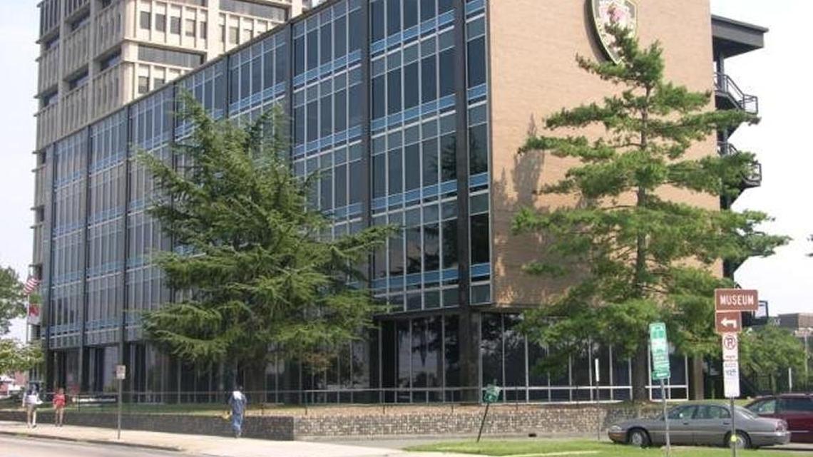 The former Durham Police Department headquarters sits on West Chapel Hill Street. The Durham City Council is deciding what to do with the property.