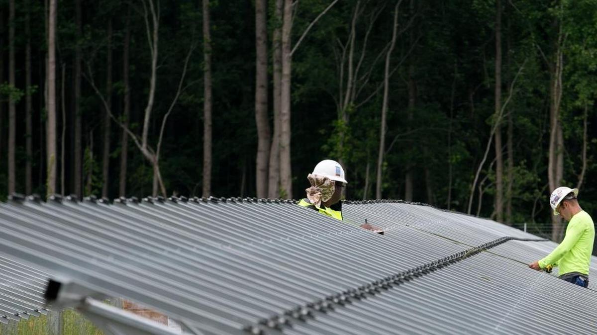 A solar farm built last year in Robeson County by Chapel Hill’s Strata Solar is one of 130 the company has built in the state and contributes to North Carolian’s 2nd-place national ranking for total solar energy capacity.