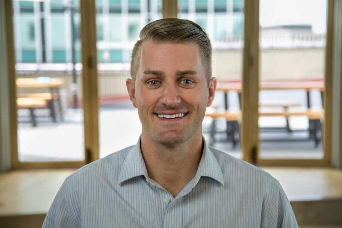 Adam Klein helps manage the American Underground coworking space in downtown Durham.