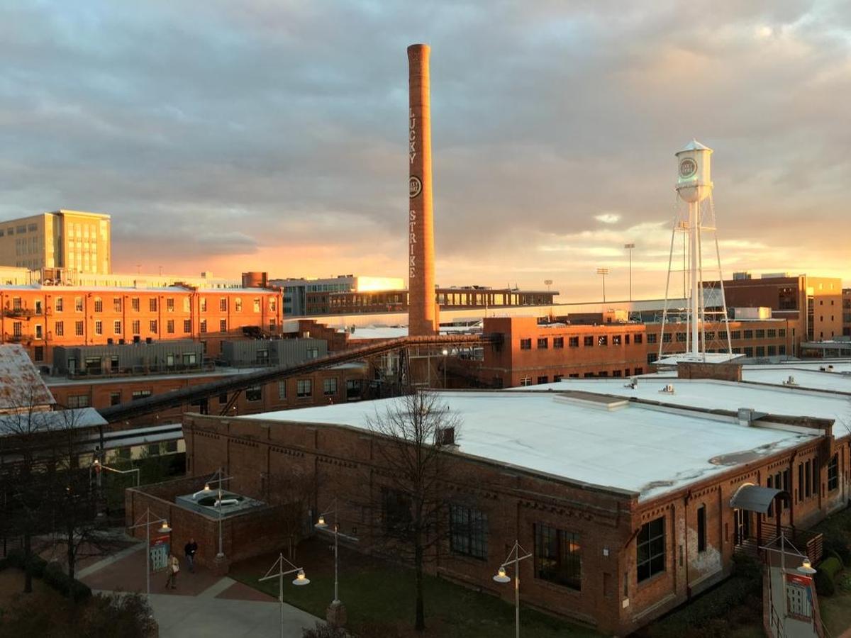 The American Tobacco Campus in Durham.