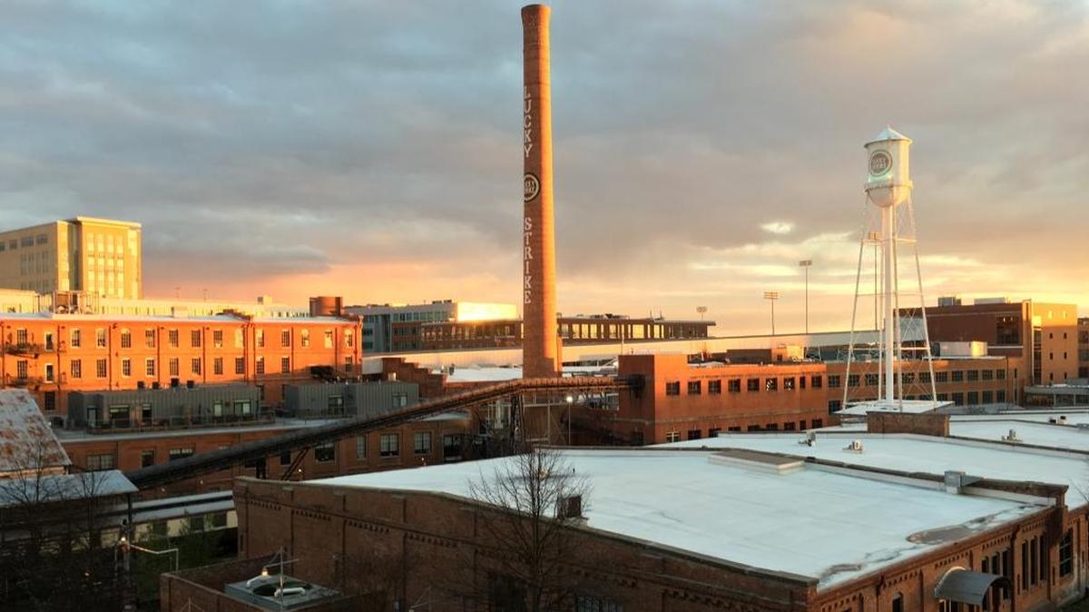 The American Tobacco Campus in Durham.