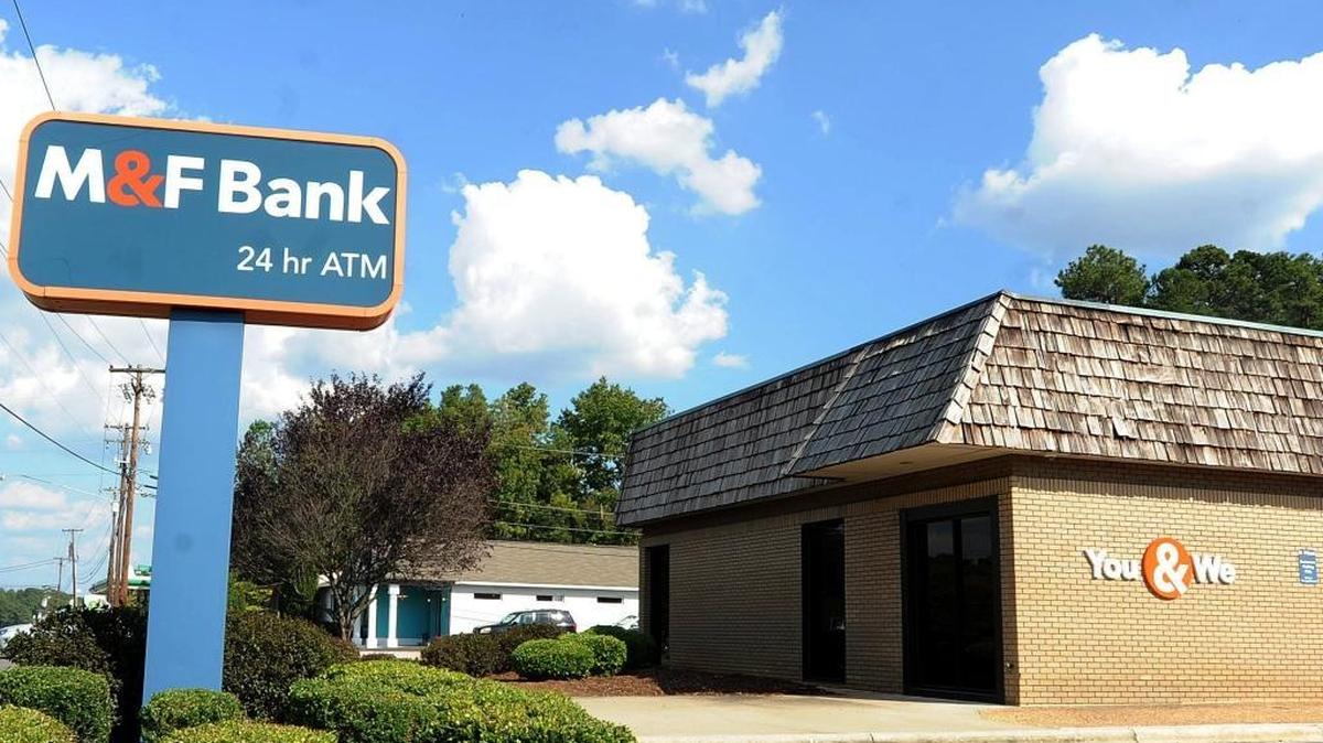 M&F Bank has branch locations in five cities across the state, including two in Durham. The branch pictured is located on Durham-Chapel Hill Boulevard in Durham.
