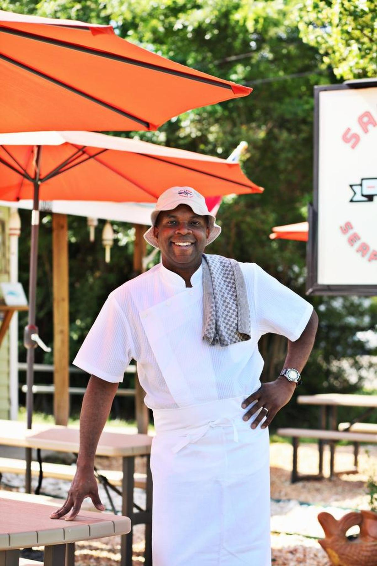 Durham chef Ricky Moore, owner of Saltbox Seafood Joint