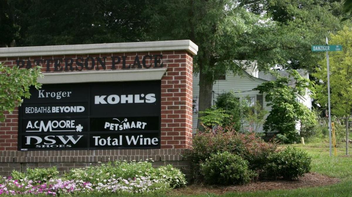 A developer wants to bring 343 apartments to Southwest Durham Drive near the Patterson Place shopping center (pictured).