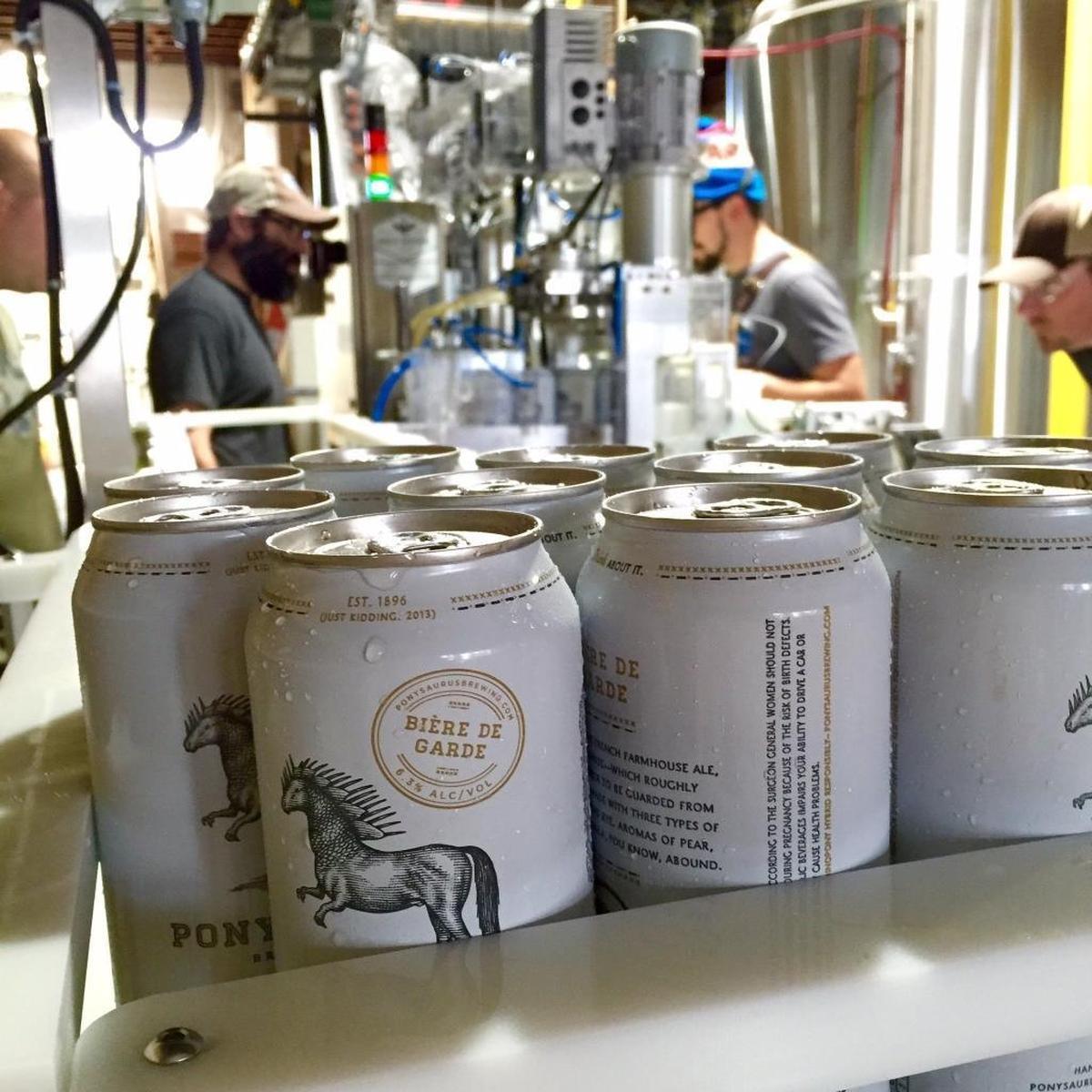 Keil Jansen, the co-founder of Ponysaurus Brewing in Durham, said his brewery could save around $14,000 this year thanks to a decrease in federal taxes.